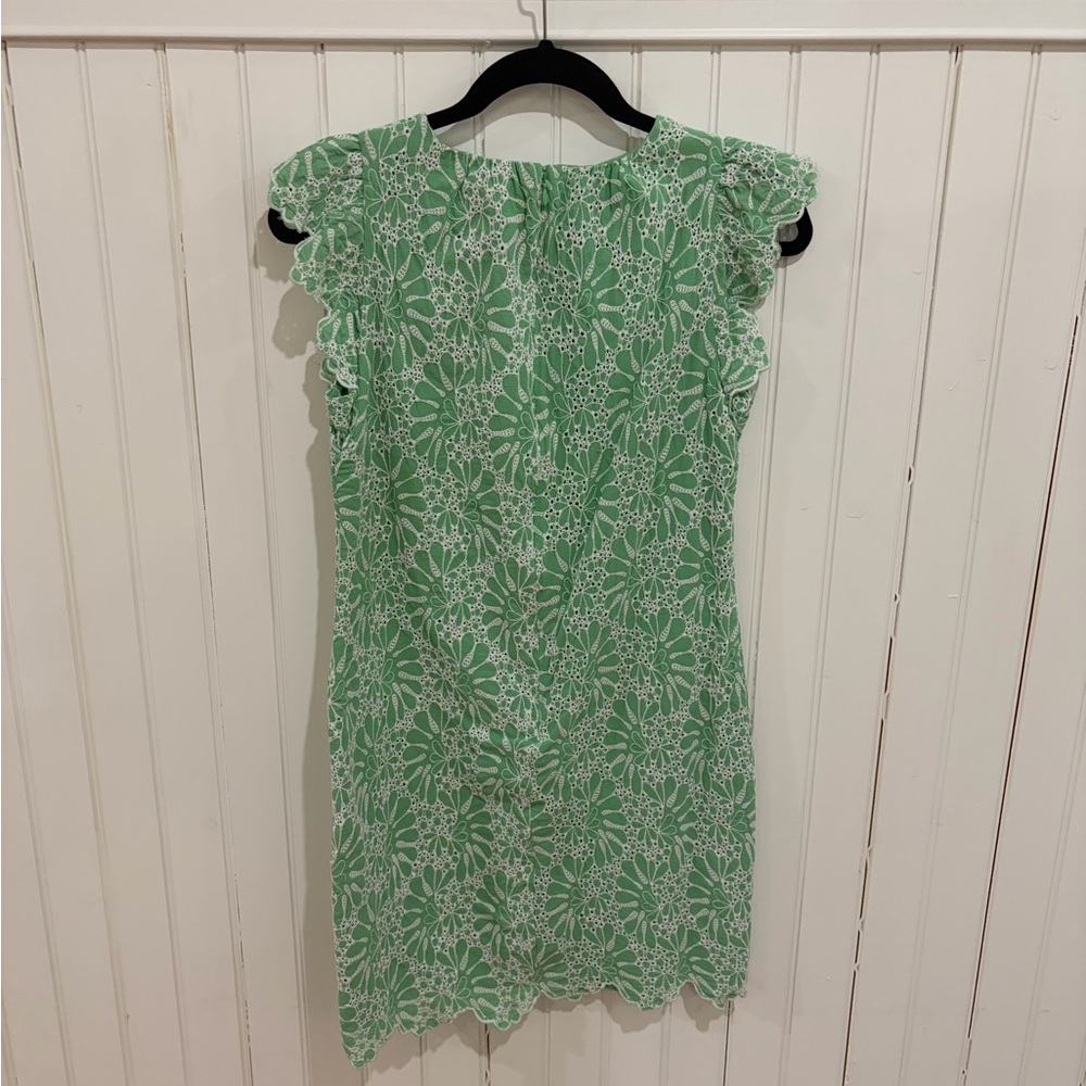 LOFT Eyelet Flutter Sleeve Dress (2P) - Picture 3 of 6